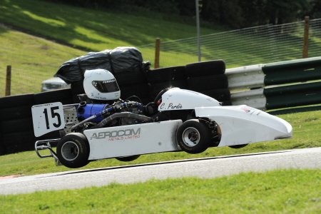 Chris on the mountain at Cadwell