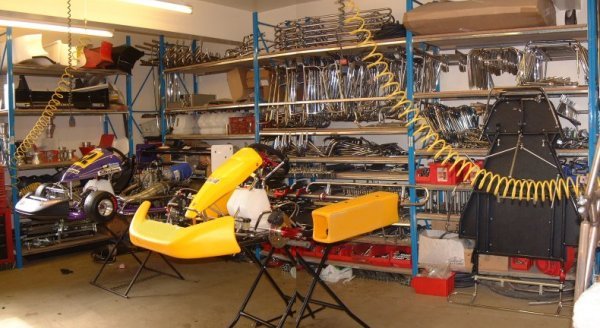 The F1Karts Fabrication Workshop